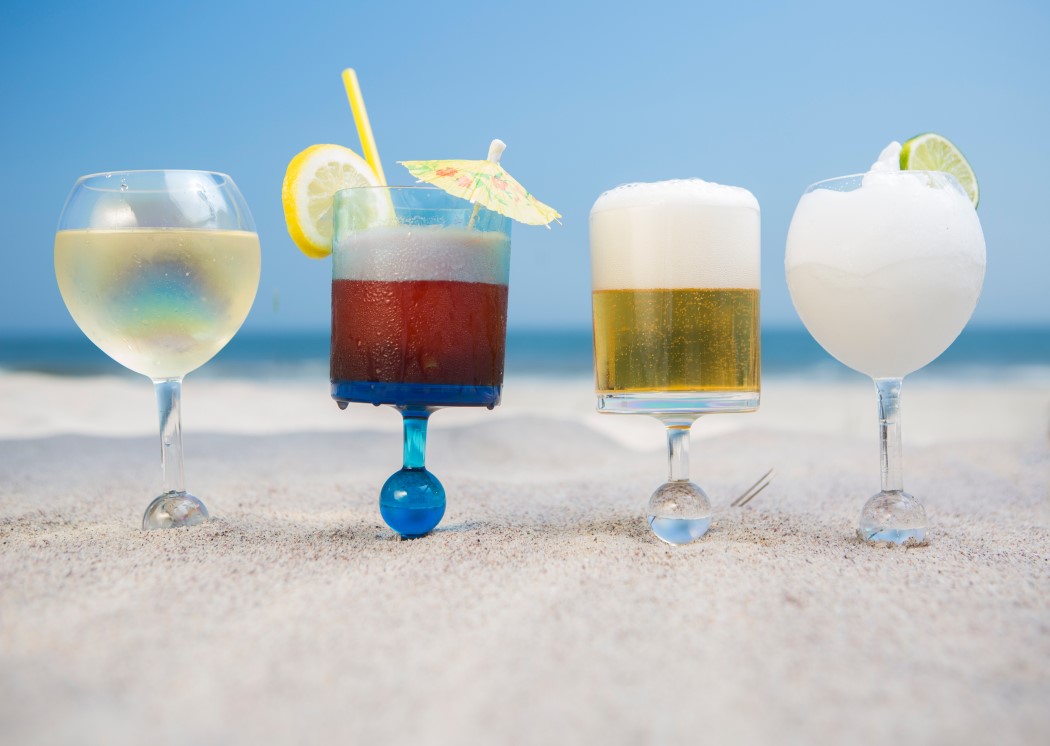 Пляжные бокалы BEACH GLASS