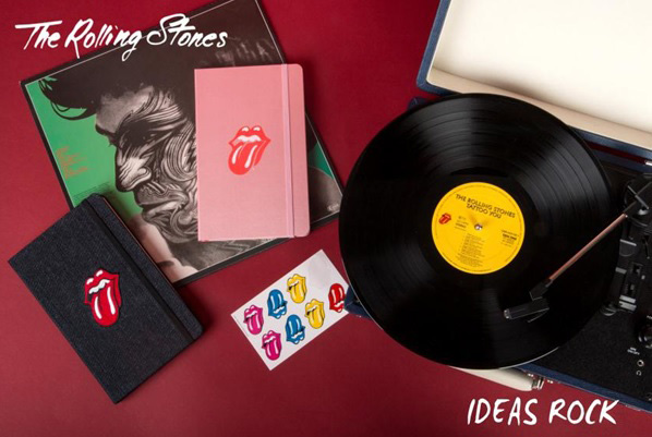 Лимитированная серия блокнотов Moleskine Rolling Stones