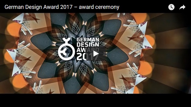Церемония награждения German Design Award 2017 